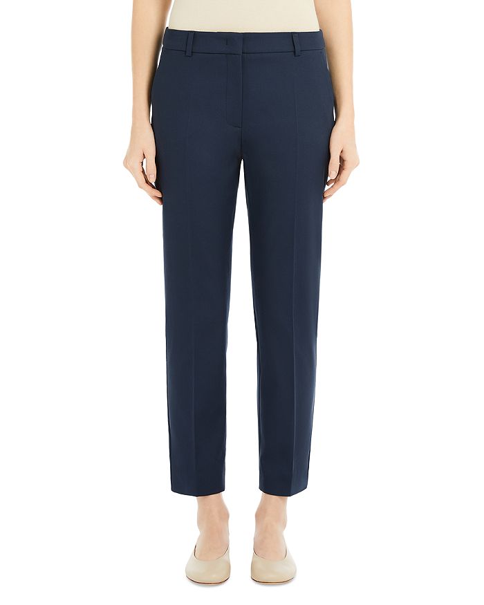 

Брюки-сигареты Vite Weekend Max Mara, синий