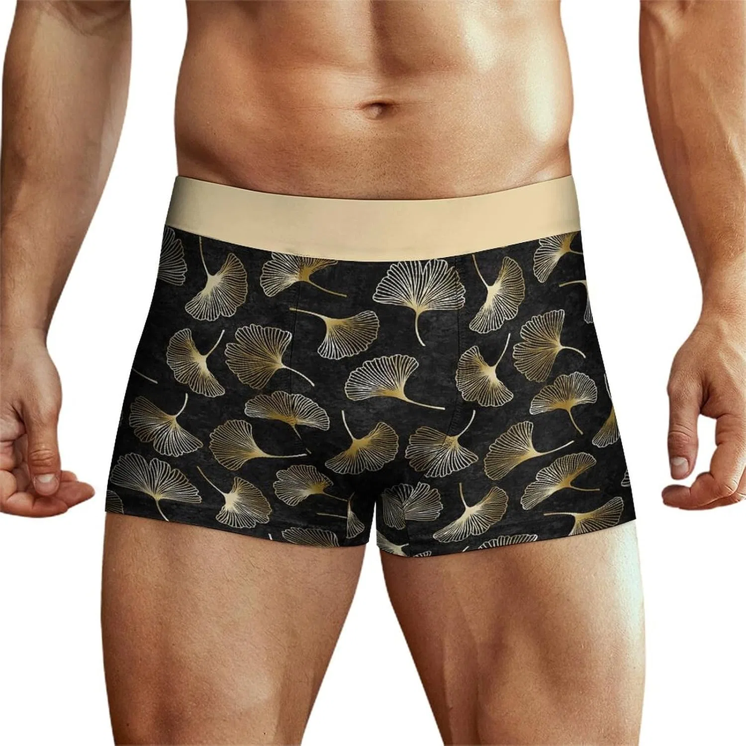 Боксеры с листом гинкго, Style-5
