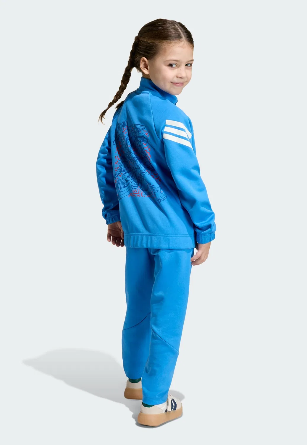 Спортивный костюм Adidas Sportswear Marvel Avengers, синий — фото 3