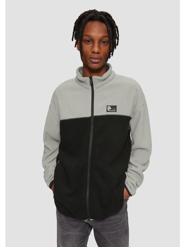 

Переходная куртка QS Sweatshirt Jacke langarm, серый