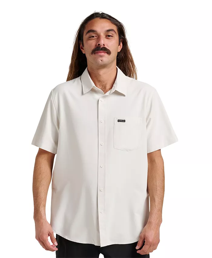 

Мужская классическая рубашка Allport с коротким рукавом Quiksilver, белый