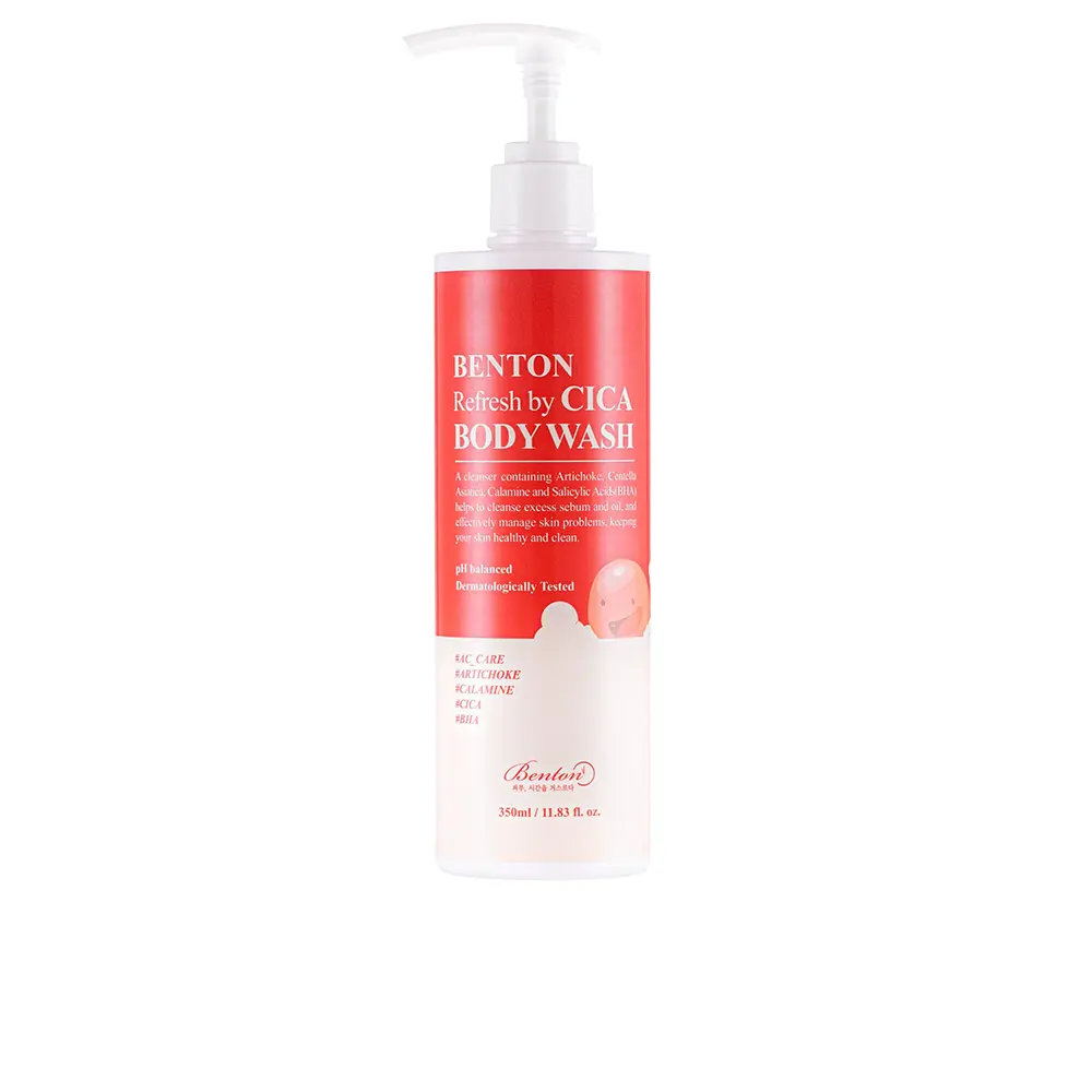 

Гель для душа Refresh by cica body wash Benton, 350 мл.