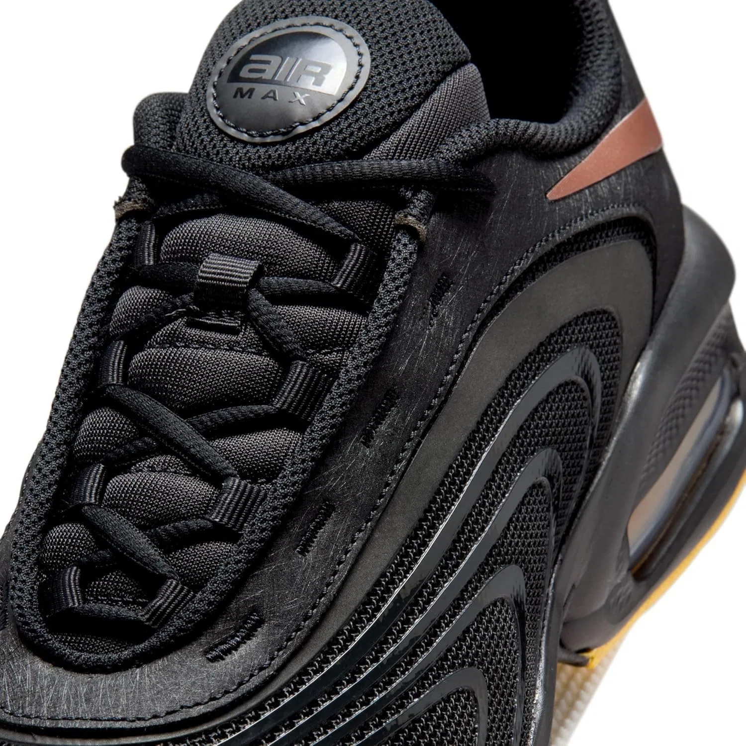 Мужские кроссовки Nike Air Max Fire IR0819, Black Laser Orange Mtlc Rose Gold — фото 3