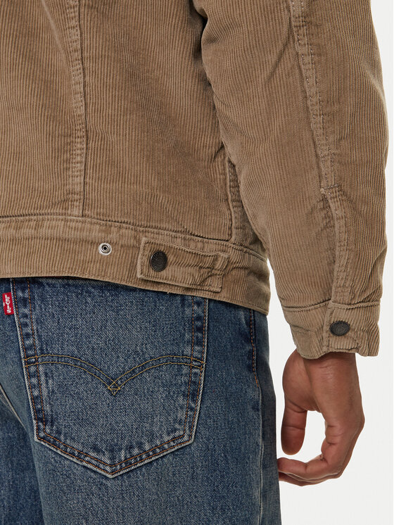 Джинсовая куртка relaxed fit Trucker A5784-0022 Levi'S, бежевый — фото 4