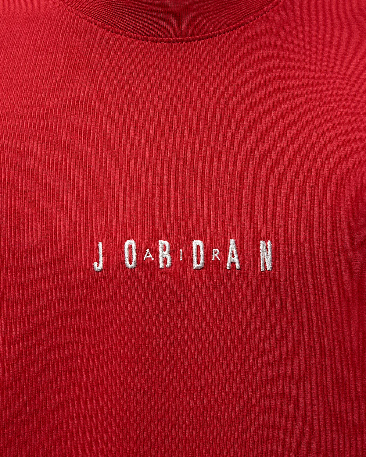 Мужская футболка Jordan Air, Gym Red/Sail/Sail — фото 4
