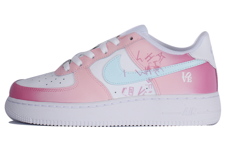 

Кроссовки Nike Air Force 1 Skateboard Shoes Women's Low-Top Pink, Розовый, Кроссовки Nike Air Force 1 Skateboard Shoes Women's Low-Top Pink