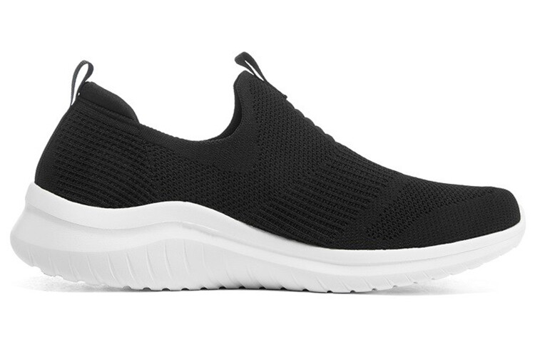 Кроссовки Ultra Flex 2.0 мужские низкие черные/белые Skechers — фото 2