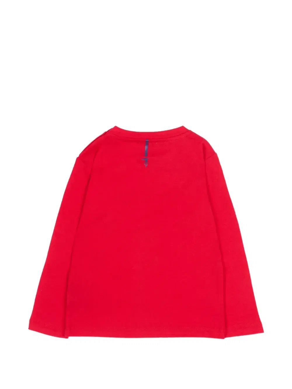 Футболка с длинными рукавами и логотипом Trussardi Junior, красный — фото 2