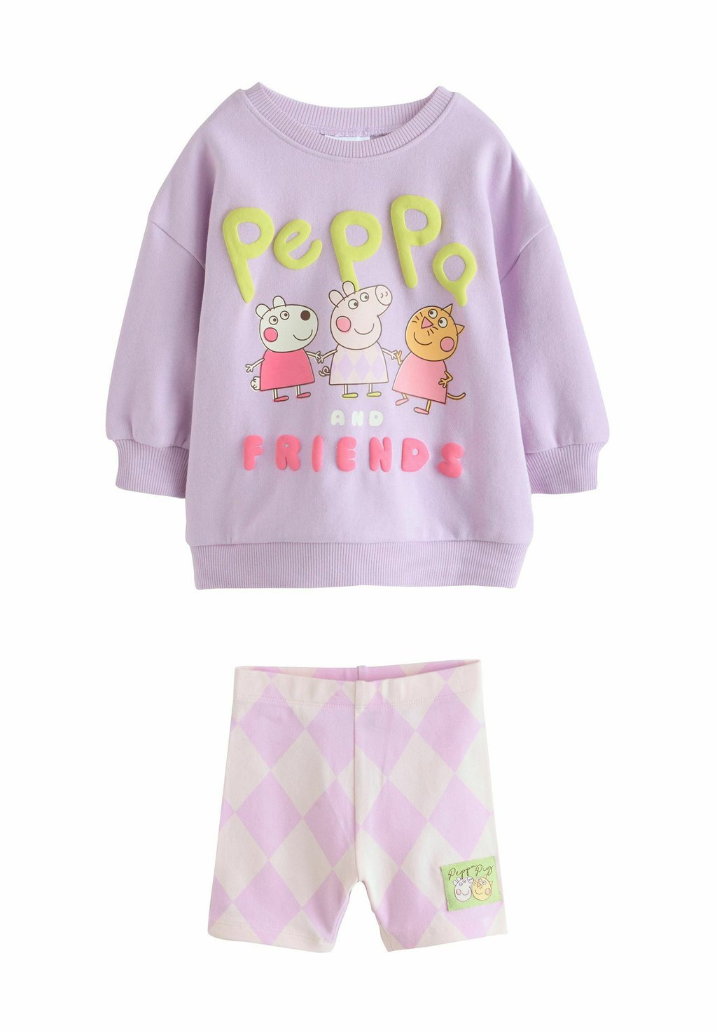 

Толстовка PEPPA PIG CREW CYCLE SET Next, фиолетовый