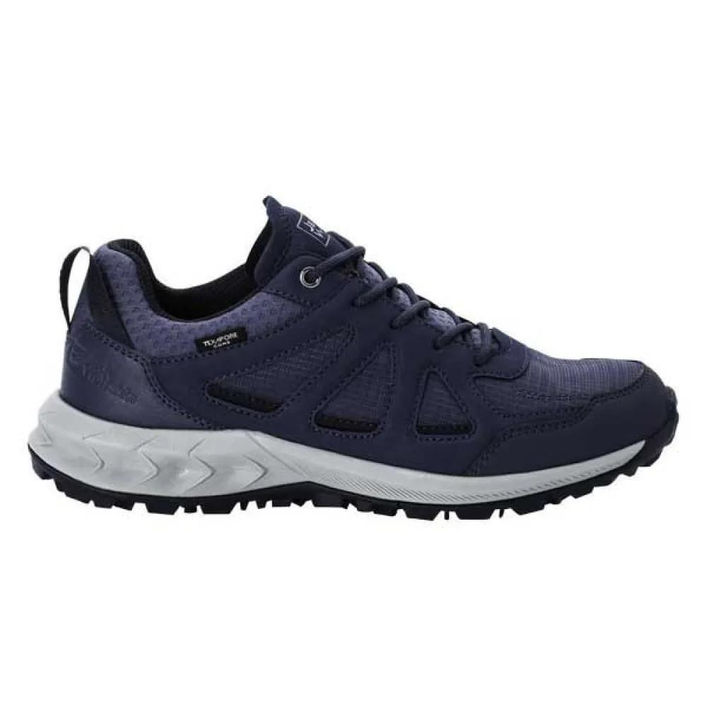 

Походные ботинки Jack Wolfskin Woodland 2 Texapore Low, синий