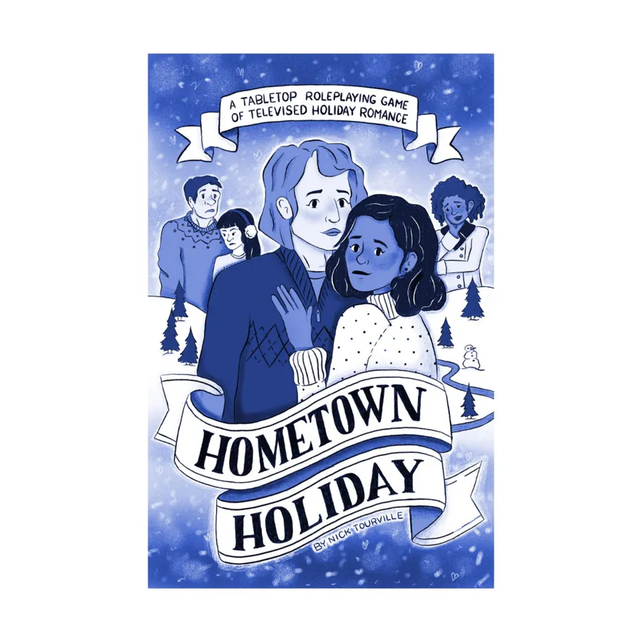 

Hometown Holiday - A Tabletop Roleplaying Game of Televised Holiday Romance, Roleplaying Games (Kid Nick Games), мягкая обложка