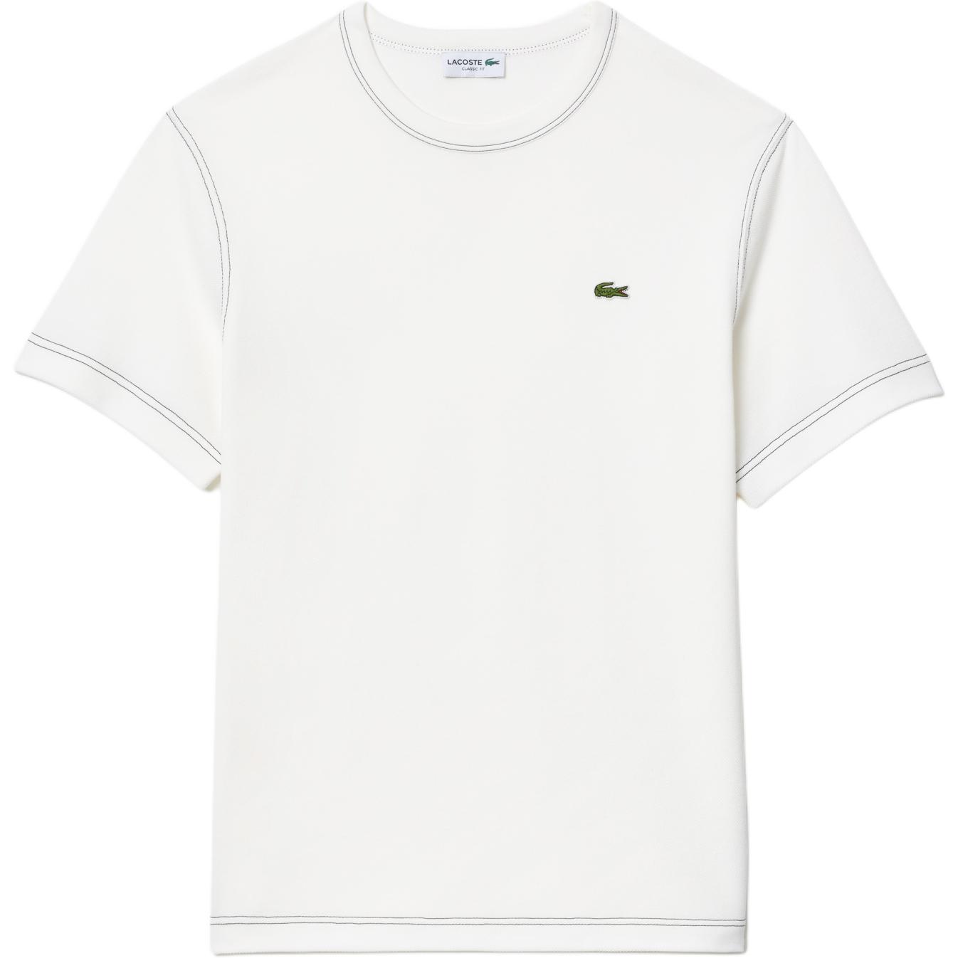 

Футболка с нашивкой-логотипом LACOSTE, белый
