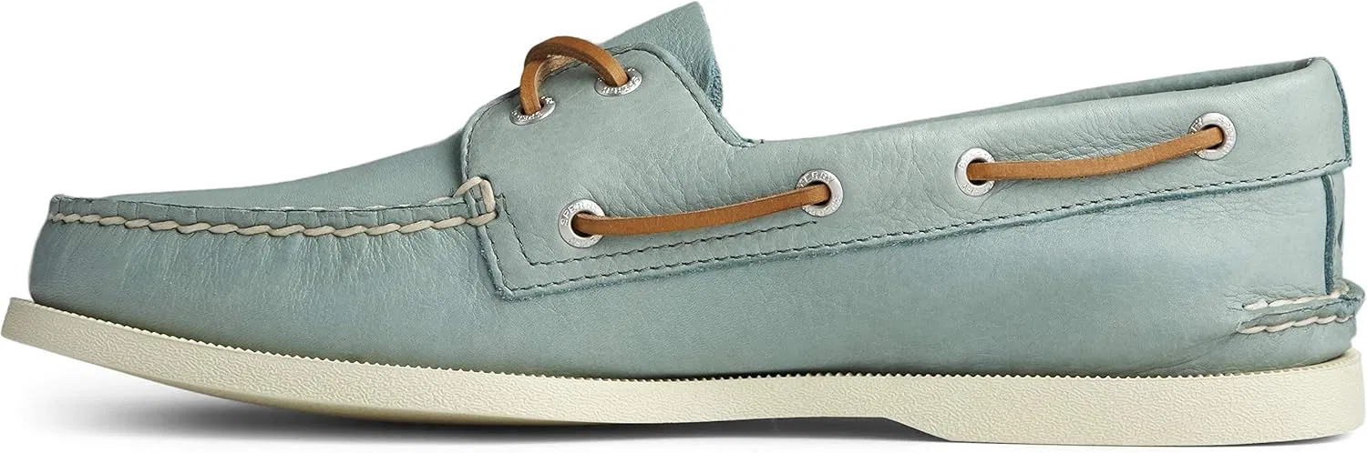 Мужские низкие туфли Sperry A/O 2-Eye Canvas Salt Washed 0836775, Seafoam