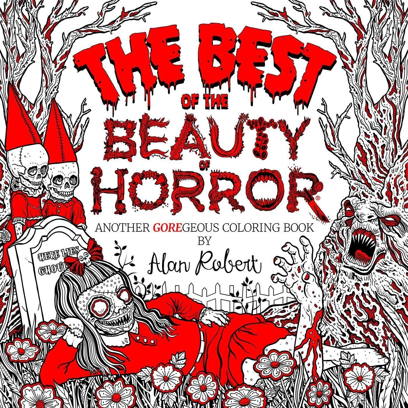 

The Best of The Beauty of Horror: Another GOREgeous Coloring Book (IDW Publishing)