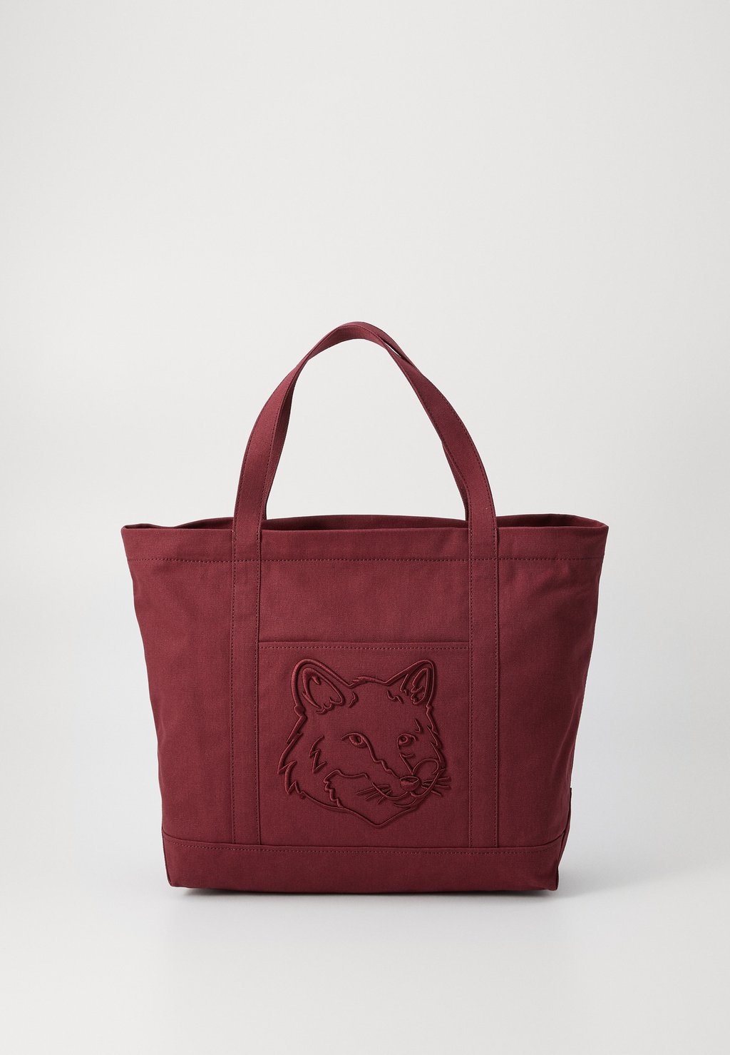 

Сумка для покупок FOX HEAD LARGE UNISEX Maison Kitsuné, красный