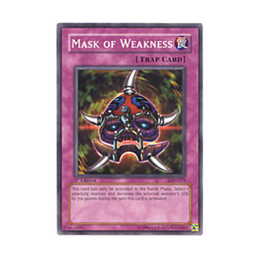 

CCG Маска слабости (Обычная), Yu-Gi-Oh - Labyrinth Of Nightmare - Singles