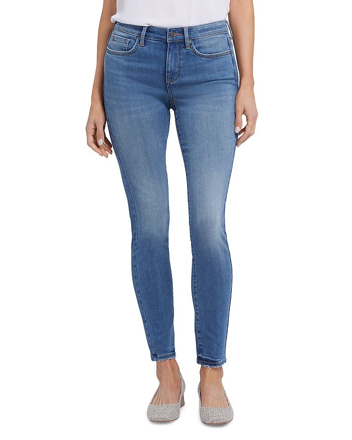 

Ami High Rise Skinny Jeans – Джинсы скинни с высокой посадкой Ami NYDJ, синий