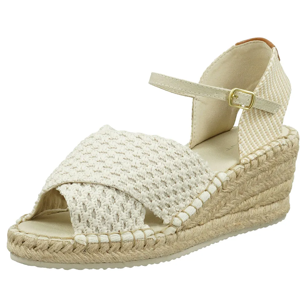 Сандалии Gant 870568950 esparto wedge, бежевый