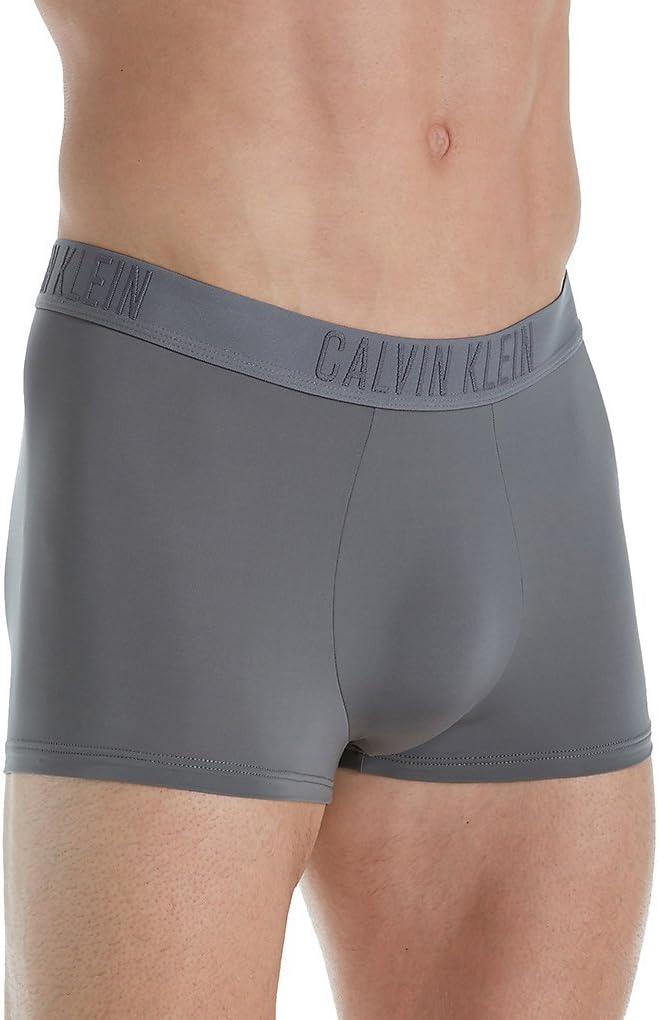 

Мужские боксеры Calvin Klein CK из микрофибры, черные, с низкой посадкой, 1 шт., Grey Sky(Nb1304-021)
