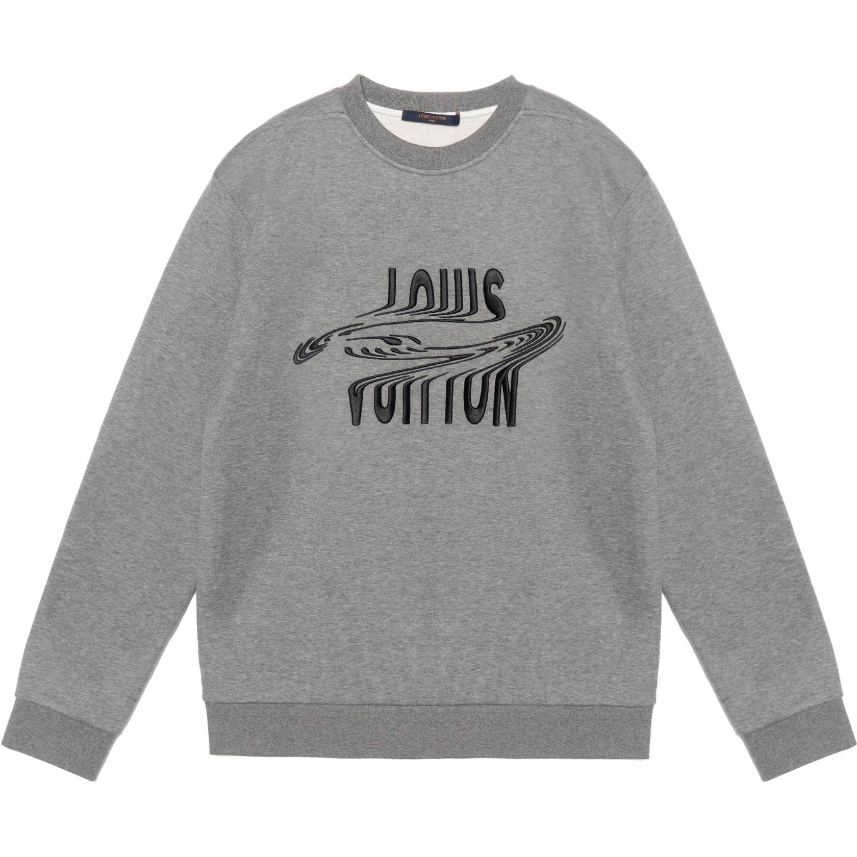 

Новые квартальные продукты LV Sweatshirt Men Grey Louis Vuitton, серый