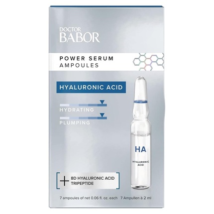 

DOCTOR BABOR Power Serum Ампулы для лица с гиалуроновой кислотой и трипептидами для интенсивного увлажнения 7x2 мл