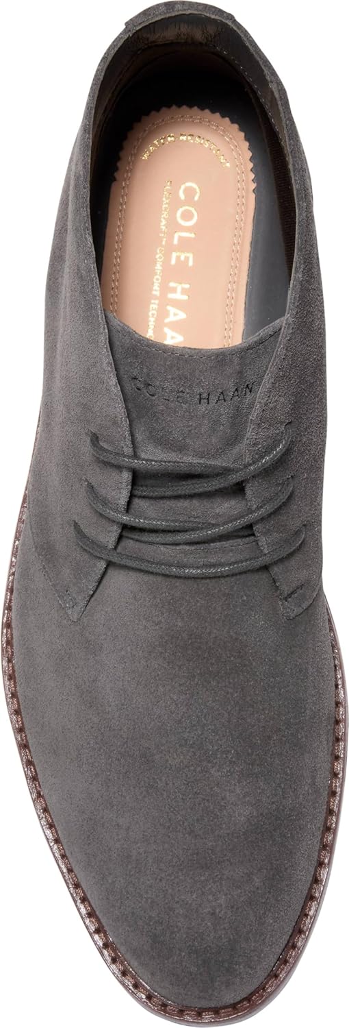 Мужские ботинки Cole Haan - Чукка Judson Grand, Raven Suede/Demitasse Water Resistant — фото 3