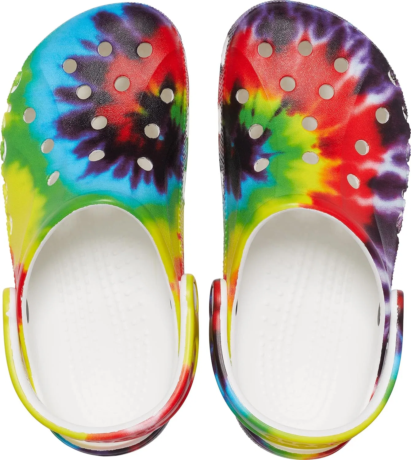 Кроксы Baya Marbled Clog Crocs, Multi Tie Dye — фото 3