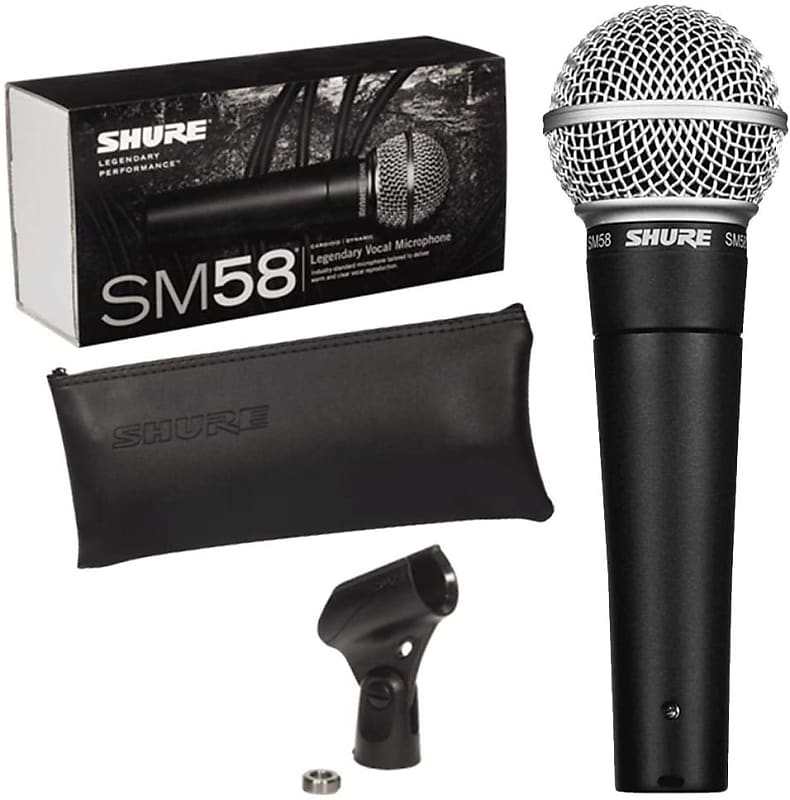 

Вокальный микрофон Shure SM58 Handheld Cardioid Dynamic Microphone