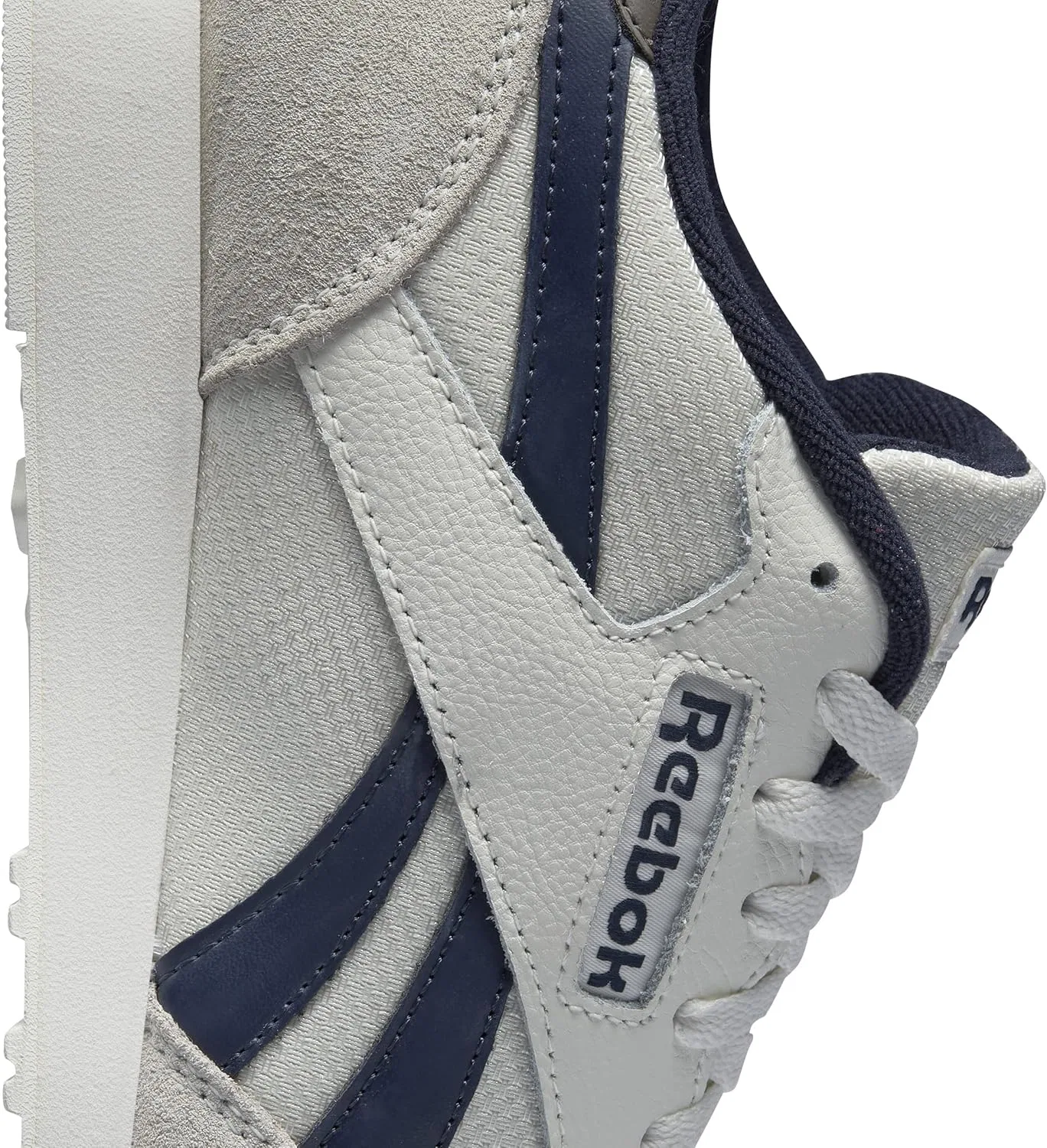 Мужские кроссовки Reebok Royal Ultra с низким вырезом, 2-White Chalk Navy Grey — фото 2