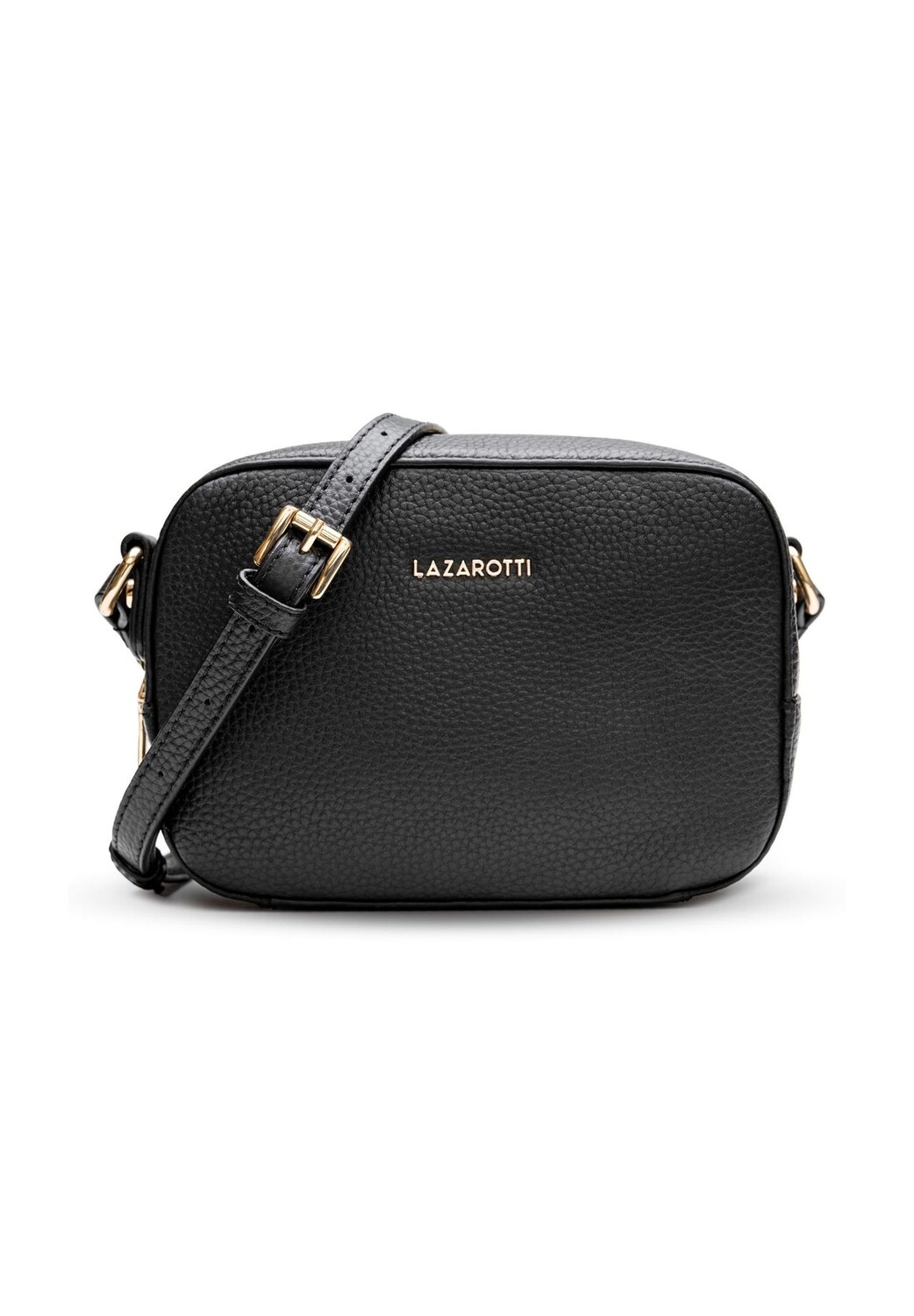 

Сумка через плечо Bologna Leather из кожи 19 см LAZAROTTI, черный