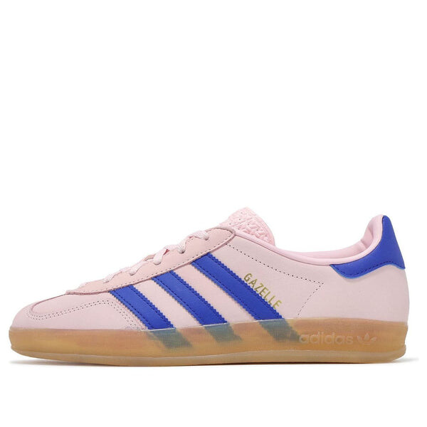 Кроссовки gazelle indoor 'clear pink lucid blue' Adidas, розовый