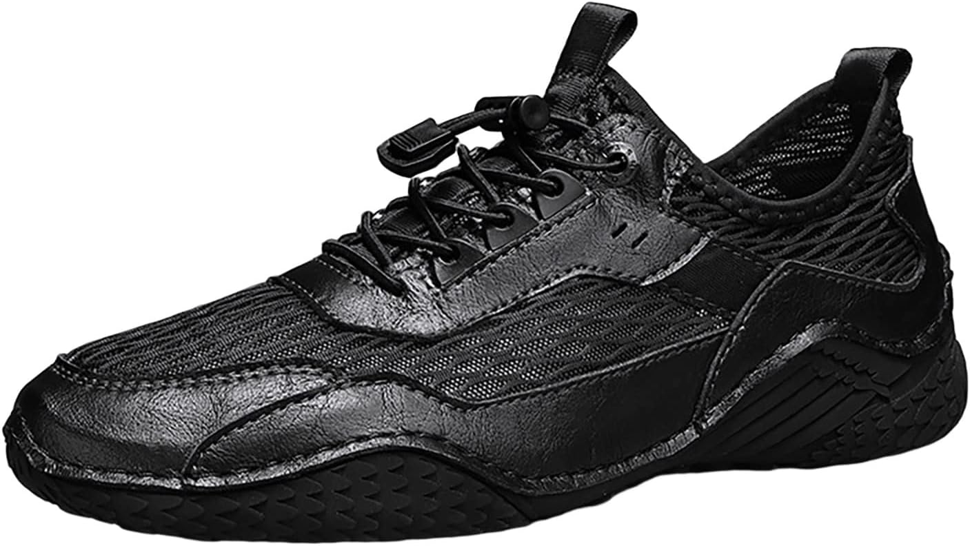 

Мужские спортивные водные кроссовки, дышащие, с противоскользящей подошвой, для походов, треккинга, работы, легкие, низкие, для активного отдыха и прогулок на открытом воздухе Generic, черный