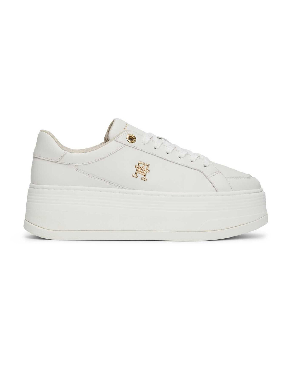 

Кроссовки hilfiger platform in pelle Tommy, белый