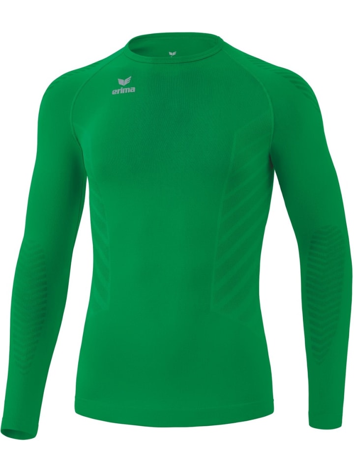 

Лонгслив Athletic Longsleeve erima, зеленый