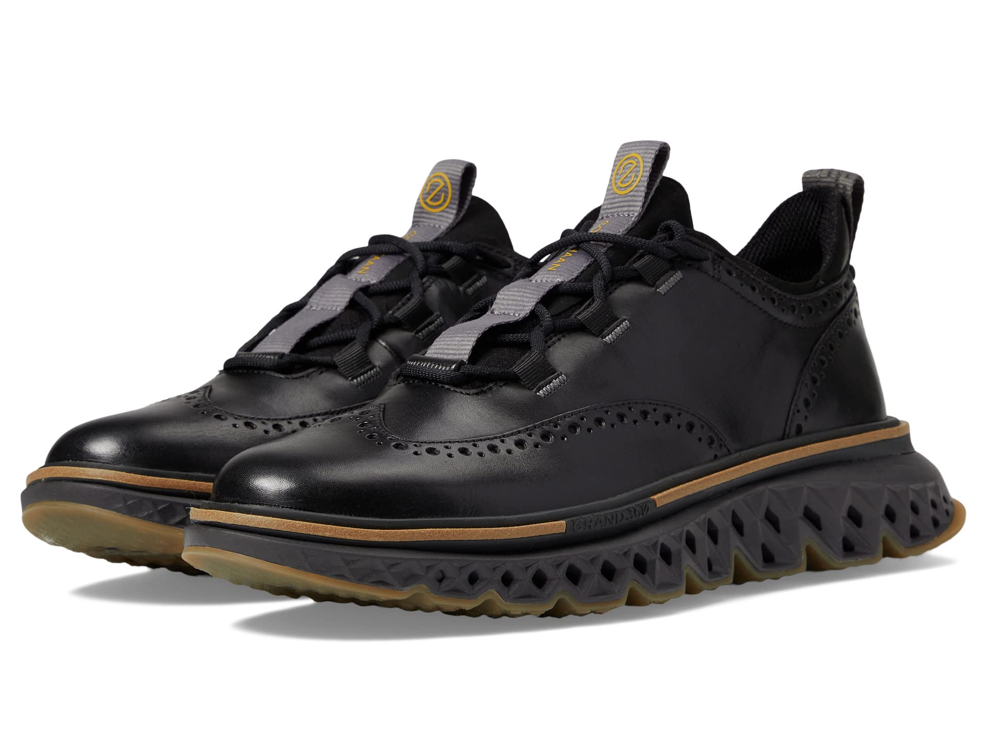 

Оксфорды Cole Haan 5.Zerogrand Wingtip Oxford, Black/Pavement
