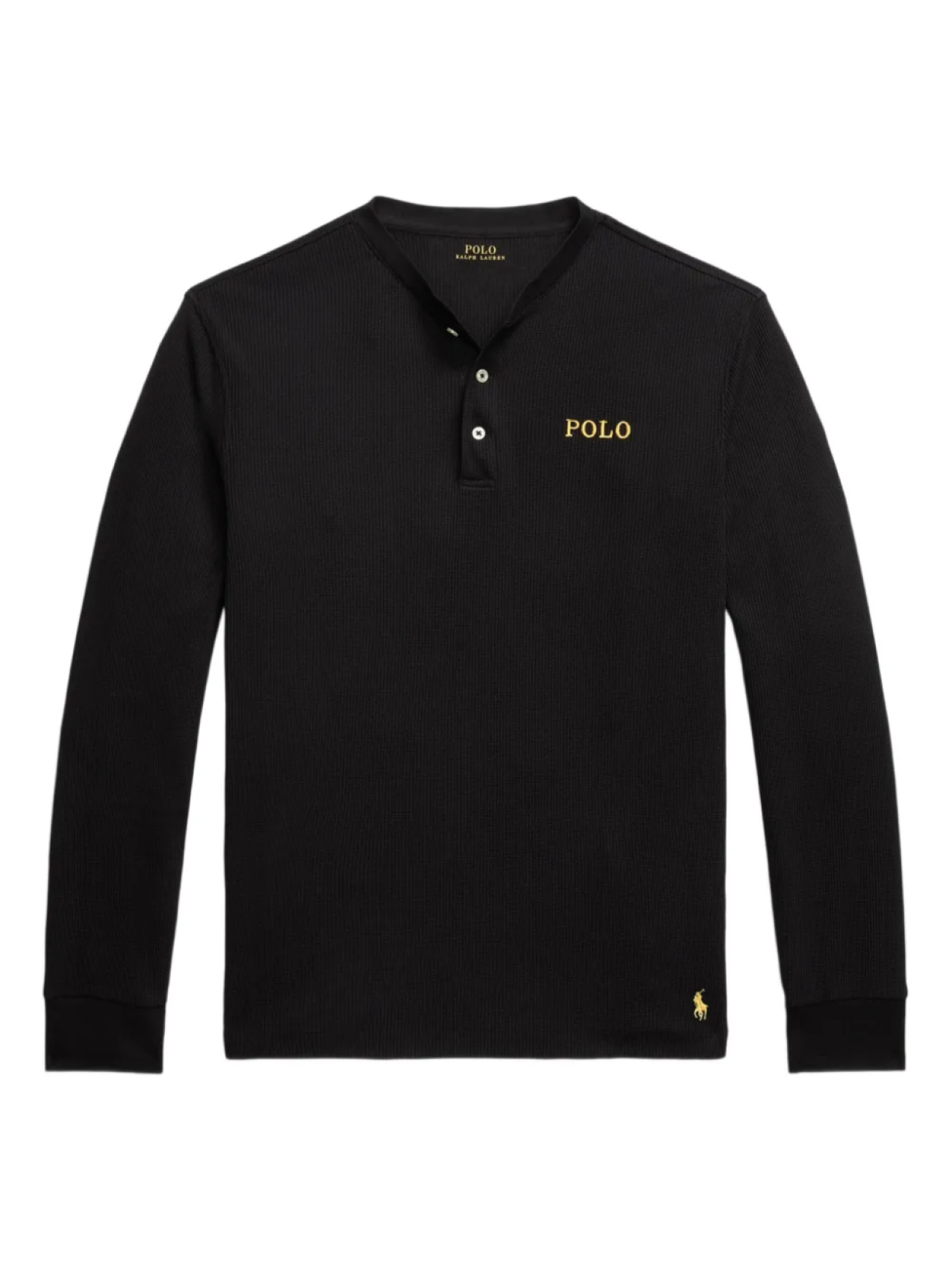 

Polo Ralph Lauren топ хенли, черный
