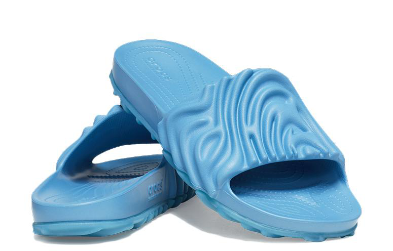Тапочки Crocs x Salehe Bembury Pollex Slide 'Tashmoo' 208685-4OH, синий — фото 4