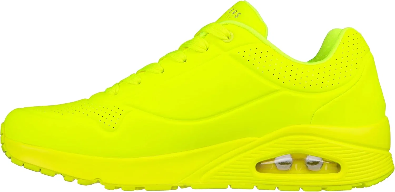 Мужские кроссовки Skechers UNO Stand On Air, Lime Durabuck Lime Trim
