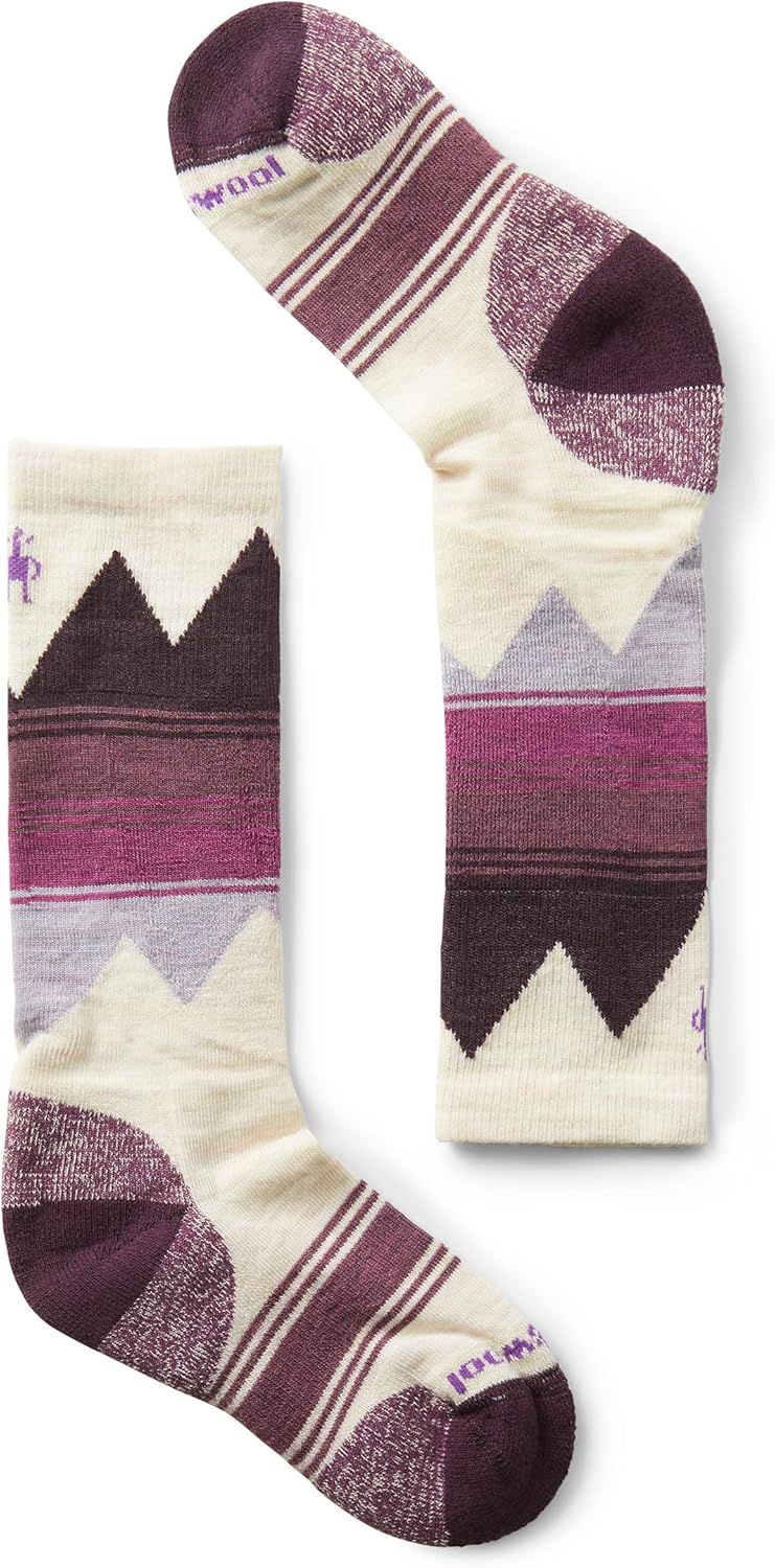 

Лыжные носки Smartwool Kid's Light Cushion Over Ther Socks (для малышей/малышей), Moonbeam