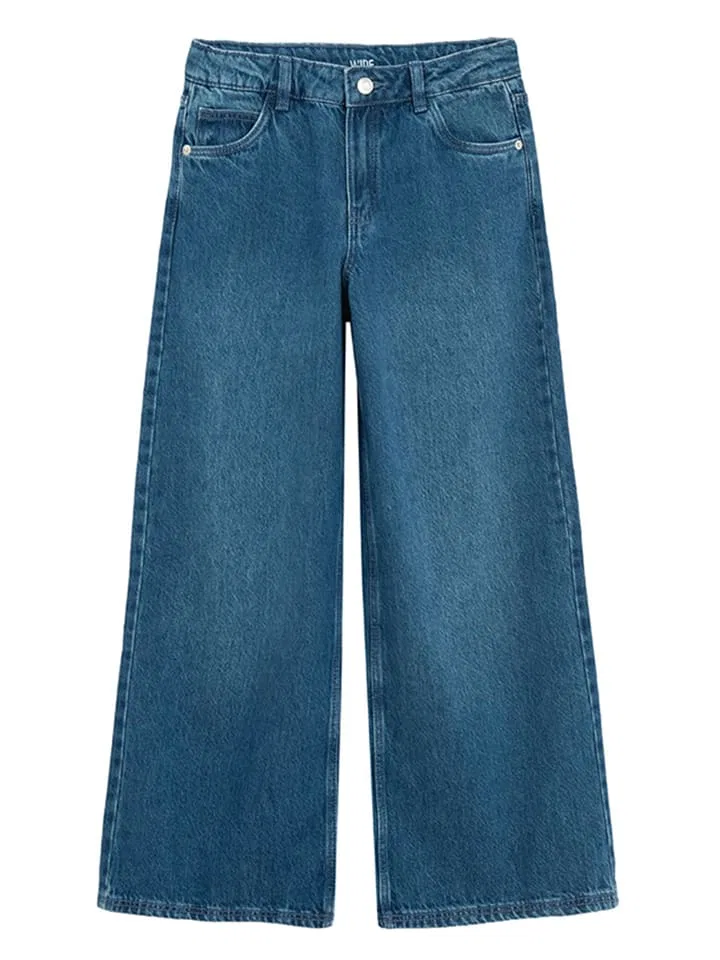 Джинсы high waist, COOL CLUB, синий