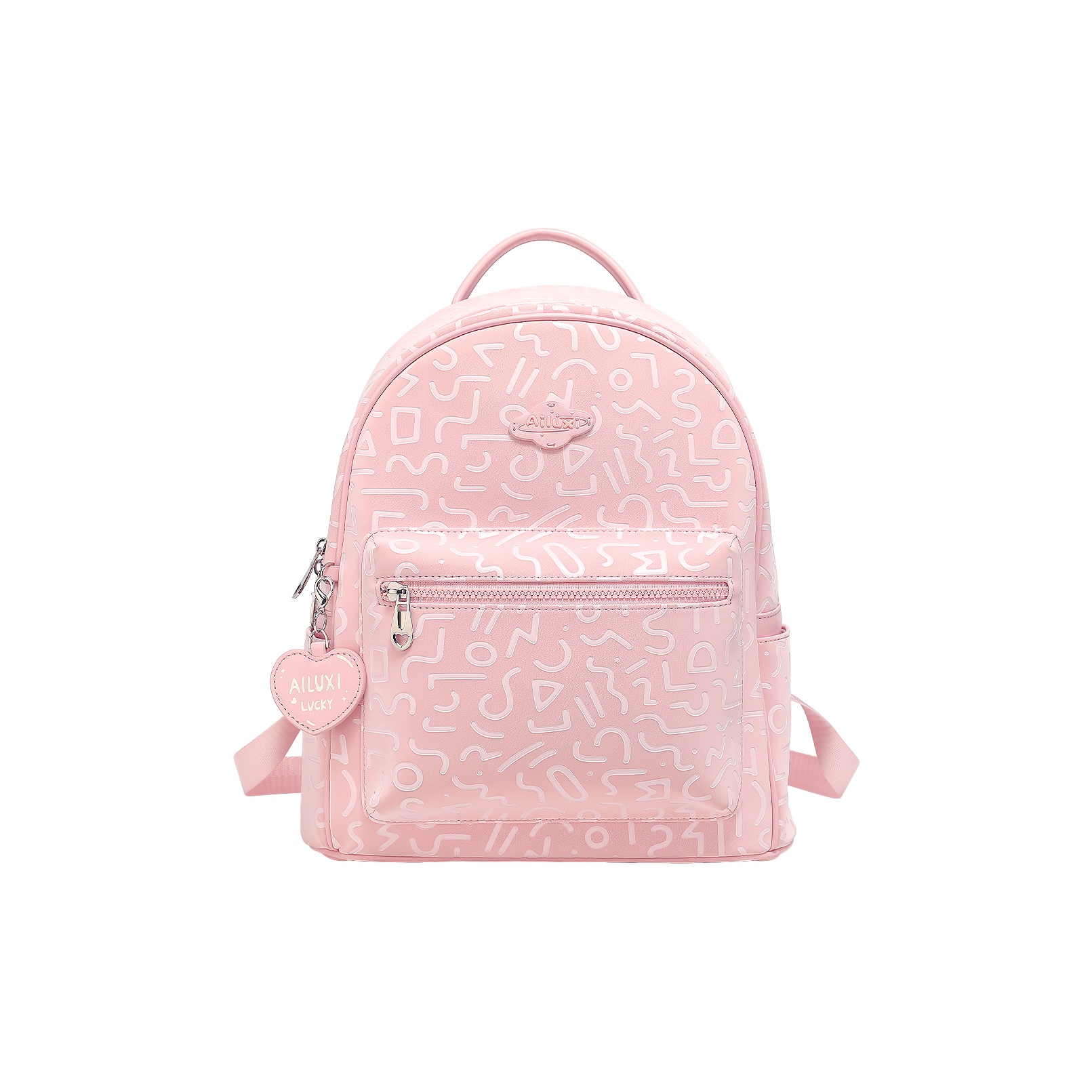 

AILUXI Рюкзак средний женский розовый, Floral Joy Pink Large Edition