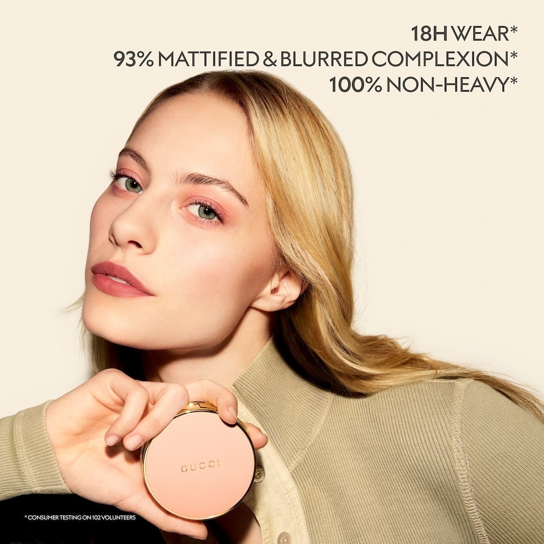Пудра для лица gucci beauty matte Gucci, 2 - cool, вес 13 гр. — фото 4