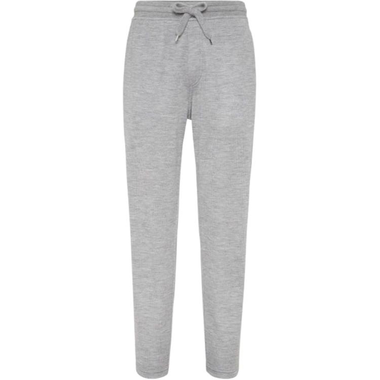 

Джоггеры slim-fit со шнурком Brunello Cucinelli, серый