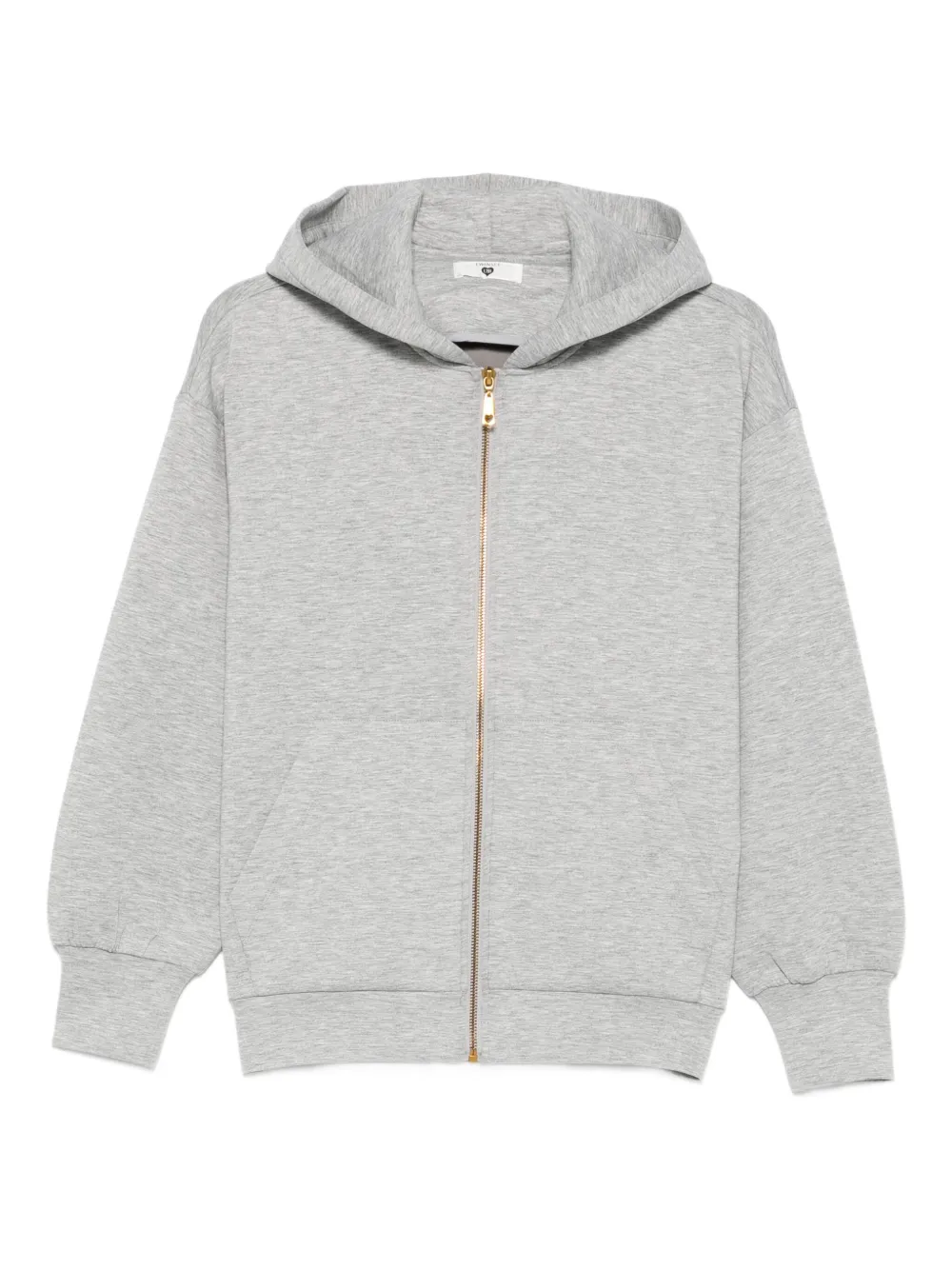 

Толстовка на молнии с капюшоном TWINSET, серый