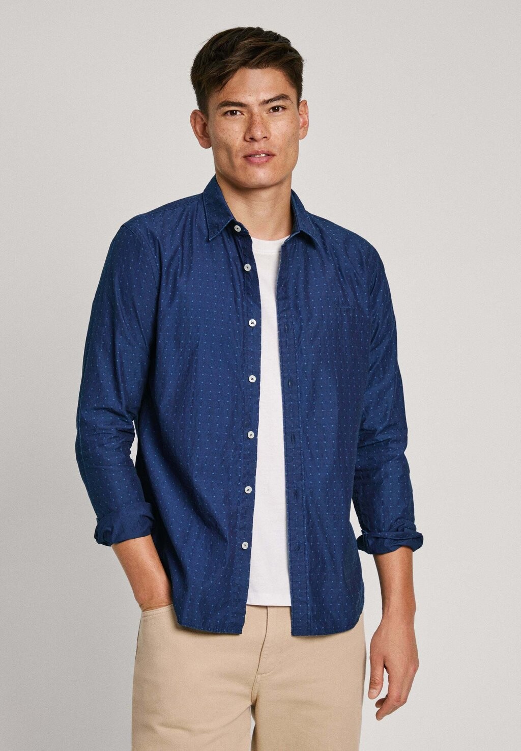 

Рубашка MOREY Pepe Jeans, синий