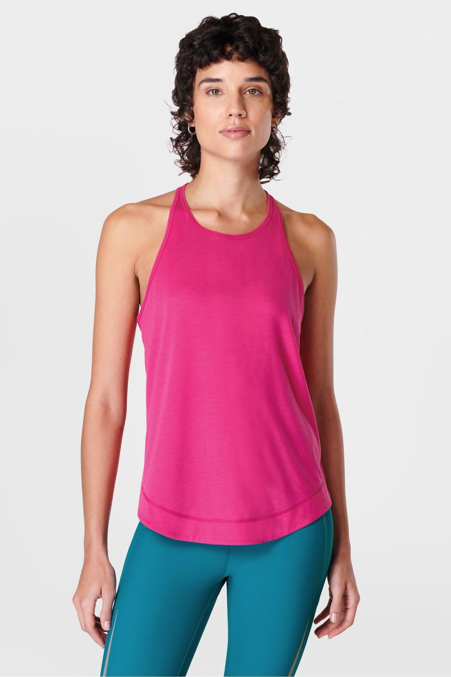 

Толстовка Breathe easy для бега Sweaty Betty, розовый