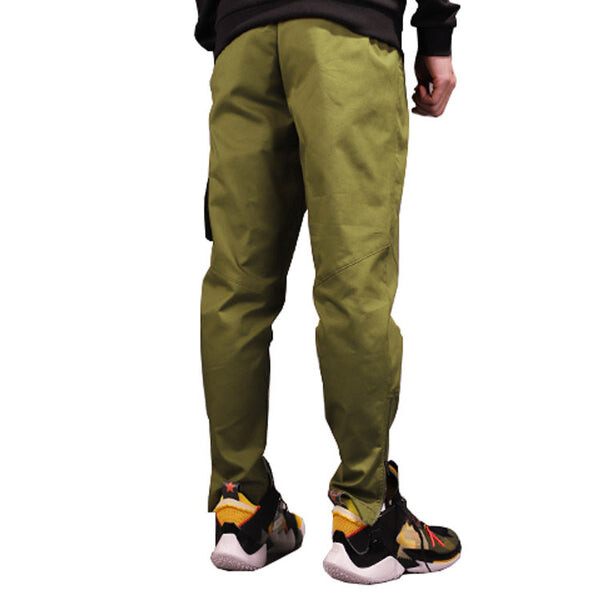Спортивные штаны Air Jordan Wings Utility Zipper Sports Long Pants Yellow, желтый — фото 4