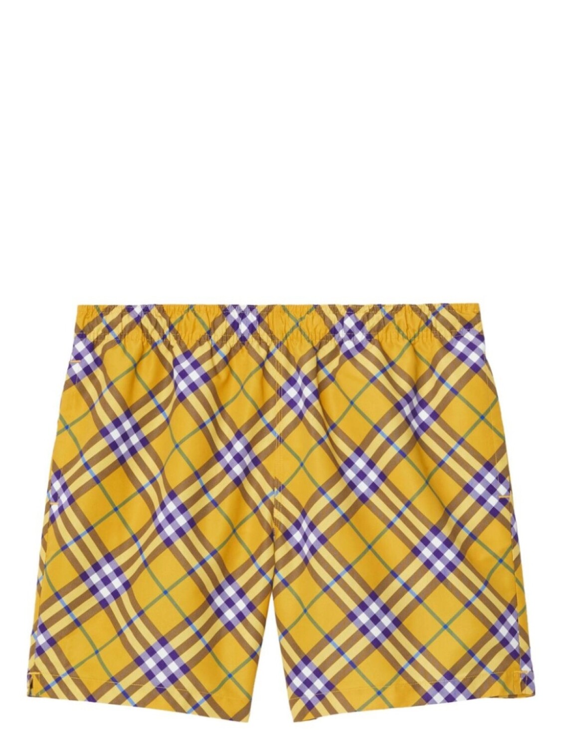 

Burberry плавки-шорты в клетку, желтый