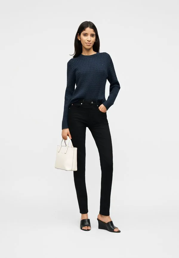 Джинсы como средней посадки, узкие джинсы, облегающий крой Tommy Hilfiger, Black — фото 2