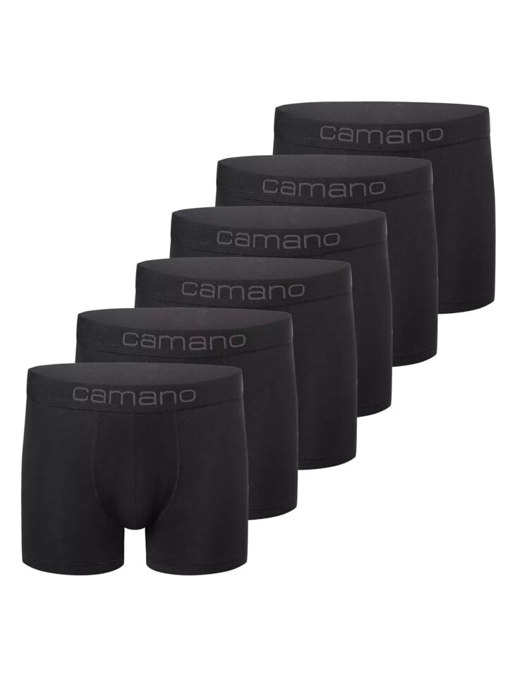 

Боксеры camano short 6er Pack, черный